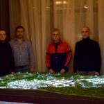 макет котеджного містечка