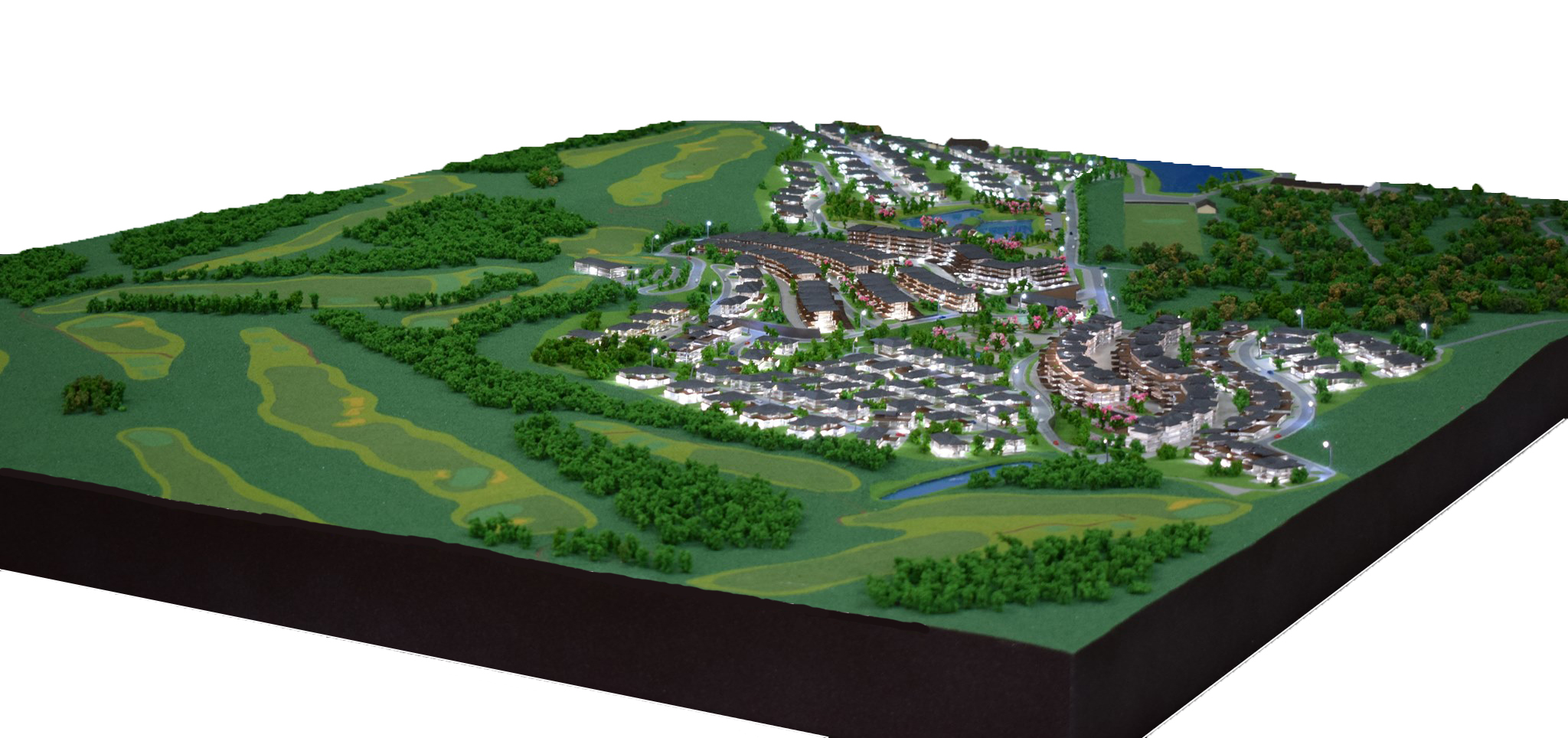 Макет гольф клуба Еквідес